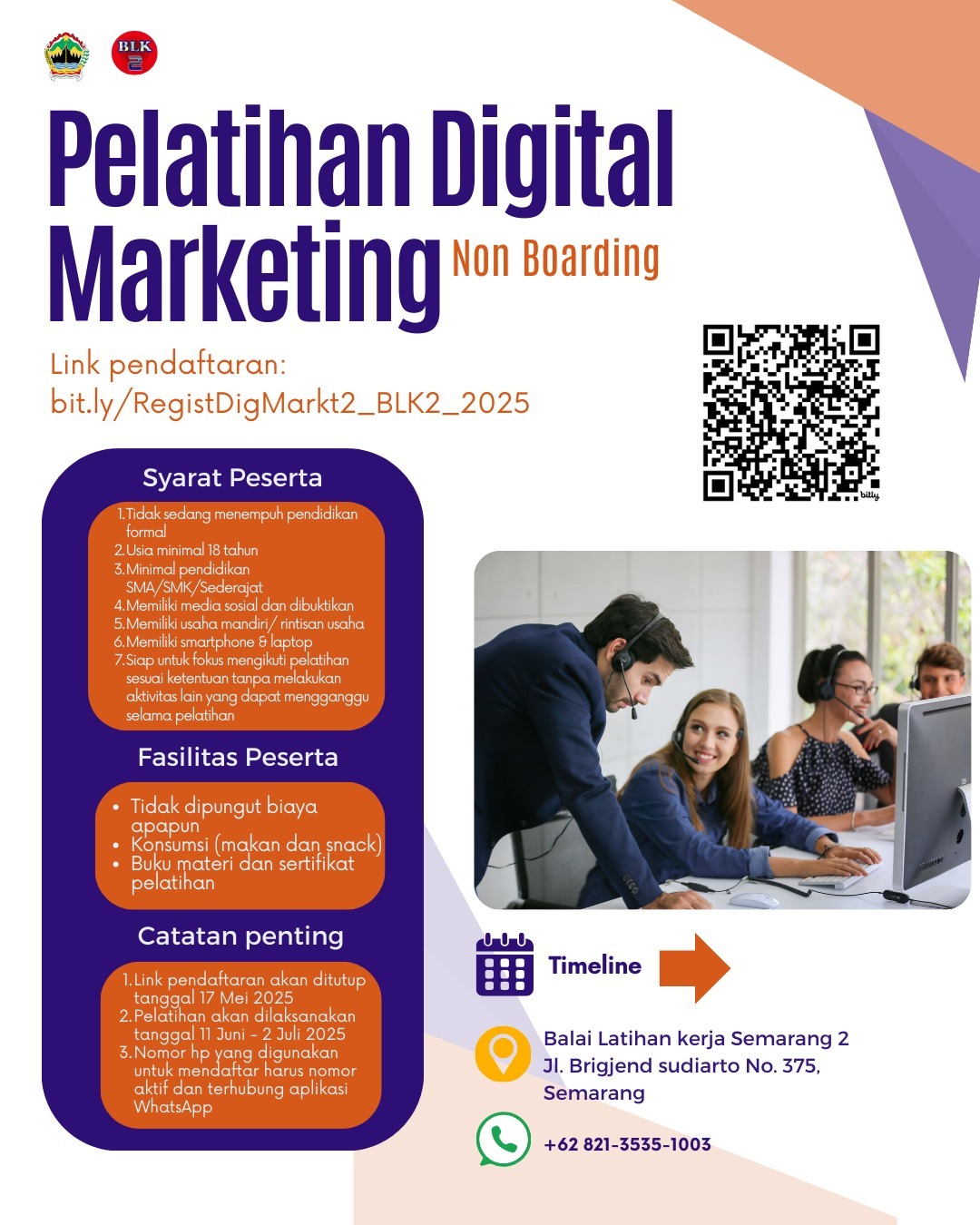Pelatihan Digital Marketing Non Boarding